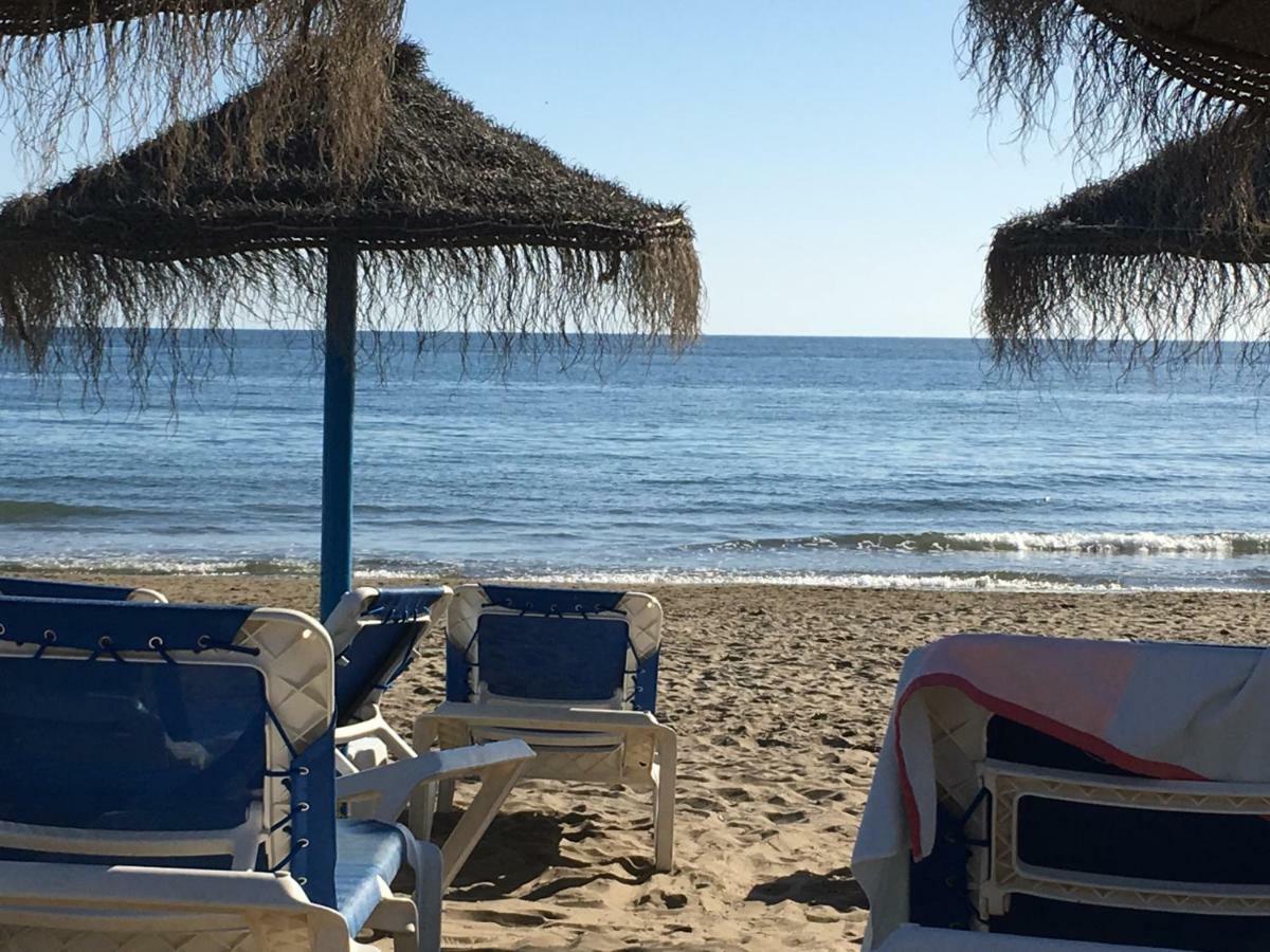 Estudio Con Insuperables Vistas Al Mar: Aparcamiento Marbella Exterior foto